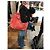 Borsa tote Miu Miu in pelle rossa - vista 8