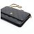 Chanel WOC Pelle Caviar Matelassé Flap Crossbody Black - vista 3