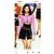 Falda Chanel de lana negra Colección Barbie 1995 - vista 11