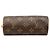 Borsa a mano Louis Vuitton Monogram Papillon Pochette Marrone - vista 3