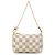 Borsa a mano Louis Vuitton Damier Azur Mini Pochette Accessoires Bianca