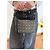 Loewe Anagram Hobo-Tasche Beige Jacquard-Canvas Schwarz Leder - Ansicht 2