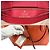 Gucci Borsa Tote Swing Medium in pelle Arancione e Fucsia - vista 6