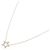 Autre Marque K10 Gelbgold Stern-Diamant-Halskette - Ansicht 2