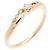 Autre Marque 4℃ K10 Pink Gold Diamantring