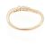 Autre Marque 4℃ K10 Pink Gold Diamantring - Ansicht 3
