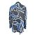 Chaqueta de lana Hermès Gris Negro Azul - vista 2