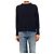 Autre Marque Gerippter Kaschmirpullover in Marineblau - size XS