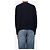 Autre Marque Gerippter Kaschmirpullover in Marineblau - size XS - Ansicht 2