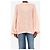 Totême Pull en mohair bouffant rose - size S - vue 3