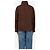 Prada Giacca-camicia in cotone gabardine old Cocoa - size UK 8 - vista 2