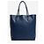 Mulberry Borsa tote Blossom in pelle blu - vista 3