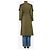 Soeur Trench-coat ceinturé Albatros vert kaki - taille S - vue 2
