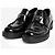 Prada Mocassini Chocolate in pelle spazzolata nera - size EU 39 - vista 2