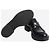 Prada Mocassini Chocolate in pelle spazzolata nera - size EU 39 - vista 9