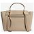 Belt Bag Céline Mini mala de cintura em pele de vitela grão neutro - vista 3