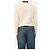 Khaite Kurzer Kaschmirpullover mit Rundhalsausschnitt in Creme - size XS - Ansicht 2
