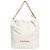 Chanel Bolsa de ombro Large 22 acolchoada em pele de vitelo branca