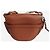 Loewe Borsa a tracolla Gate in pelle marrone - vista 4
