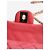 Chanel Borsa flap extra mini Valentine Charms in pelle d'agnello matelassé rosa - vista 6