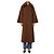 By Malene Birger Brown double-breasted wool coat - size UK 8