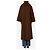 By Malene Birger Brown double-breasted wool coat - size UK 8 - view 2