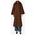 By Malene Birger Brown double-breasted wool coat - size UK 8 - view 3