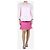 Minissaia de seda rosa Chanel - vista 3