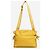 Loewe Clutch Flamenco in pelle nappa gialla - vista 2