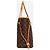 Louis Vuitton Neverfull MM Shopper aus braunem Monogram Canvas - Ansicht 2