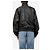 Acne Giacca blouson in pelle nera - taglia UK 6 - vista 2