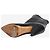 Isabel Marant Stivaletti in pelle nera con tacco a cono - size EU 39 - vista 5