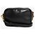 Fendi Mini borsa a tracolla Camera Case in pelle goffrata FF nera e marrone - vista 2