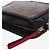 Fendi Mini borsa a tracolla Camera Case in pelle goffrata FF nera e marrone - vista 6