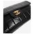 Chanel Borsa a patta East West Chocolate Bar in lambskin nero - vista 7