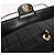 Chanel Borsa a patta East West Chocolate Bar in lambskin nero - vista 8