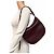 Vanessa Bruno Borsa a tracolla Daily in pelle bordeaux - vista 10