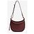 Vanessa Bruno Borsa a tracolla Daily in pelle bordeaux - vista 2
