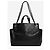 Chanel Borsa tote CC Pocket 2015 in pelle di vitello nera - vista 2