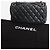 Chanel Borsa a tracolla con patta in pelle matelassé nera 2010 - vista 16