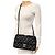 Chanel Borsa a tracolla con patta in pelle matelassé nera 2010 - vista 17