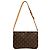 Louis Vuitton Musette Tango Schultertasche aus braunem Monogram Canvas