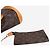 Louis Vuitton Bolso Petit Bucket de lona Monogram marrón - vista 8