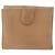 Cartera CHANEL de piel caviar beige CC - vista 3