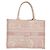 Christian Dior Book Tote Bag Canvas Pink - vista 2