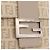 FENDI Zucchino Canvas Shoulder Bag Beige Silver 8BT075 - vista 17