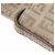 FENDI Zucchino Canvas Shoulder Bag Beige Silver 8BT075 - vista 29