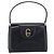 GUCCI Hand Bag Leather Black Gold Tone - vista 2