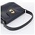 GUCCI Hand Bag Leather Black Gold Tone - vista 7