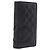 CHANEL Matelasse Cambon Line Long Wallet Lamb Skin Black Silver CC